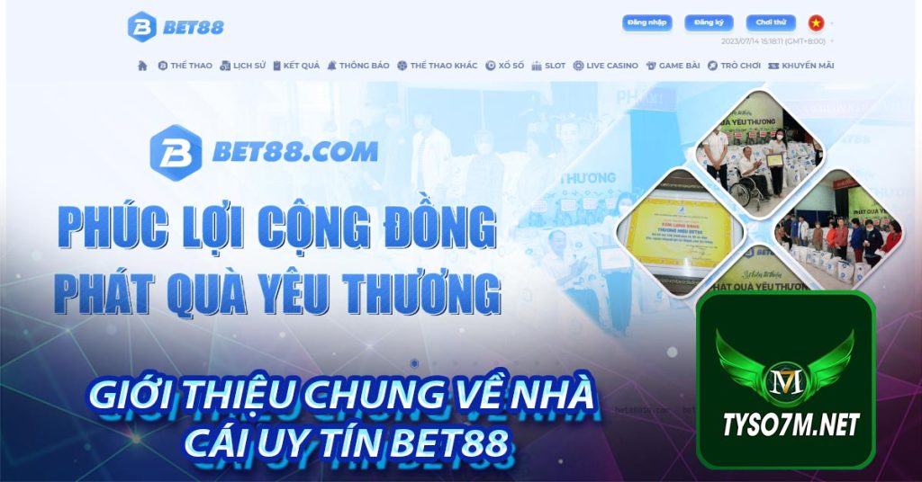 Giới thiệu chung về nhà cái uy tín bet88