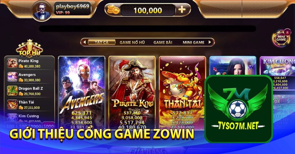 Giới thiệu cổng game zowin