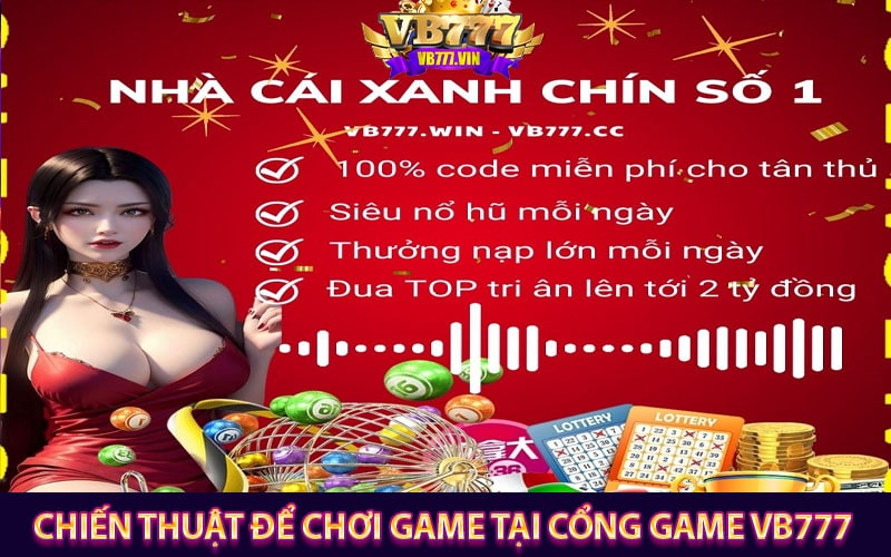 Chiến thuật để chơi game tại cổng game vb777