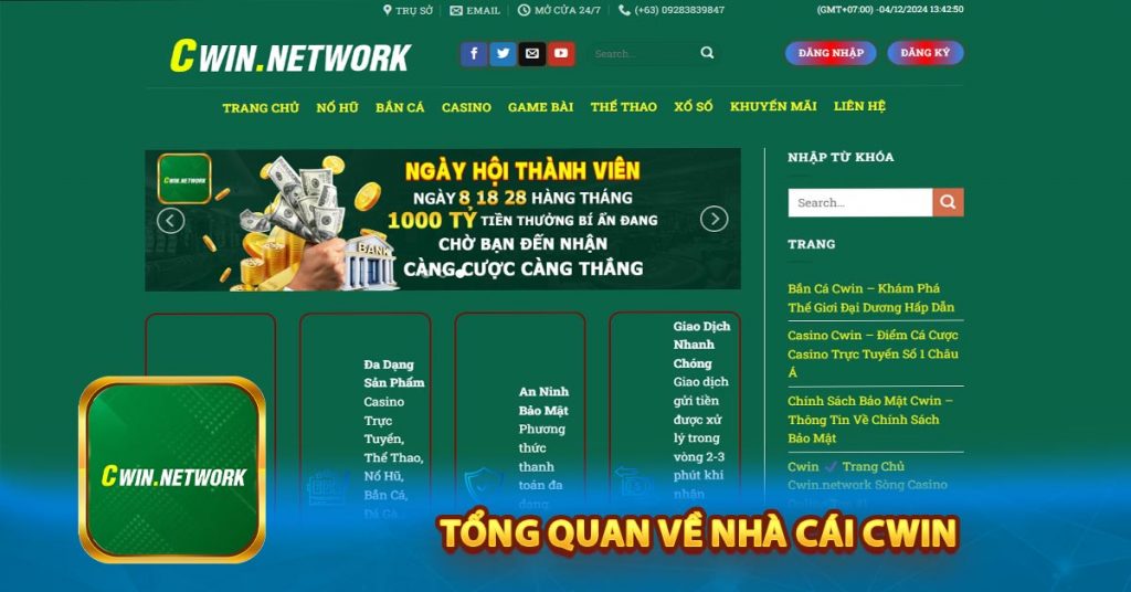 Tổng quan về Nhà Cái Cwin